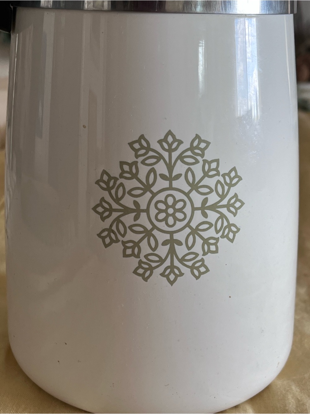Corning Ware Avocado Green Medallion Stove Top Coffee Percolator 6 Cup Complete - Picture 12 of 13